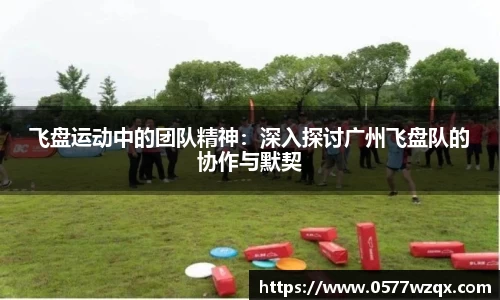 飞盘运动中的团队精神：深入探讨广州飞盘队的协作与默契