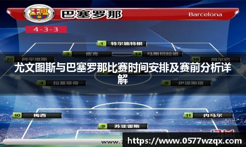 尤文图斯与巴塞罗那比赛时间安排及赛前分析详解