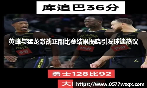 黄蜂与猛龙激战正酣比赛结果揭晓引发球迷热议